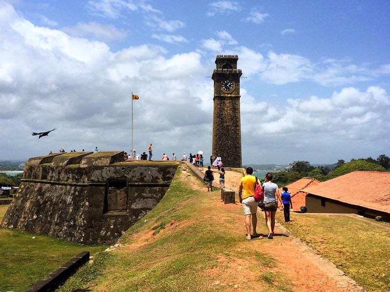 Walk atop Galle Fort